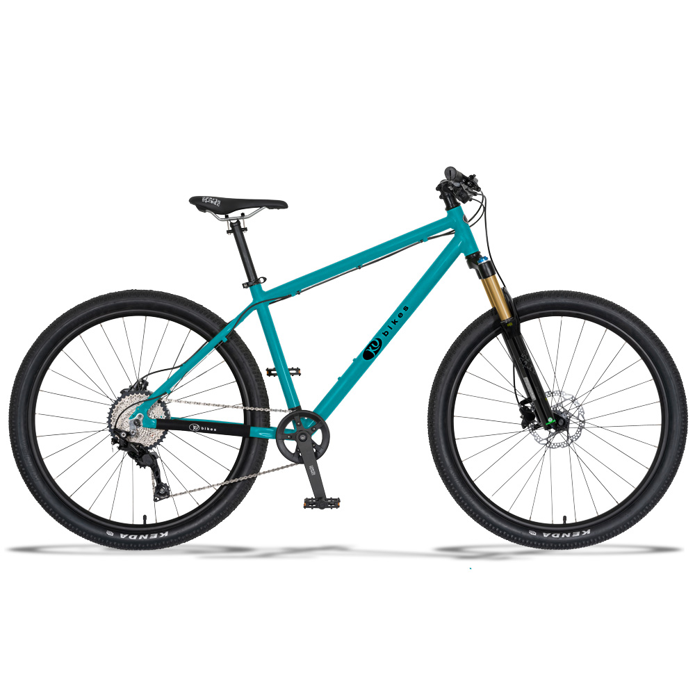 KUbikes MTB Disc 27,5 M türkis glitter