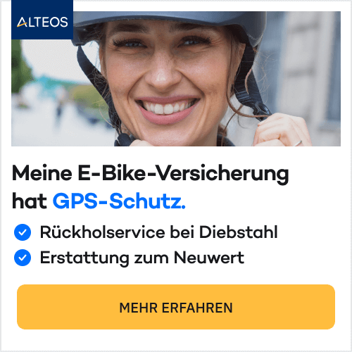 Alteos Fahrrad Versicherung